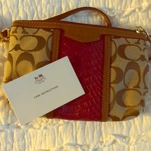 Coach wristlet